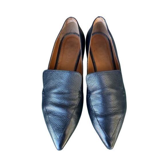 M. Gemi Leather Pointed Tow Flats size 37.5 - Picture 2 of 8